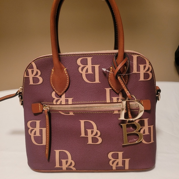 Dooney & Bourke Handbags - NWT...Dooney & Bourke Monogram Domed Satchel